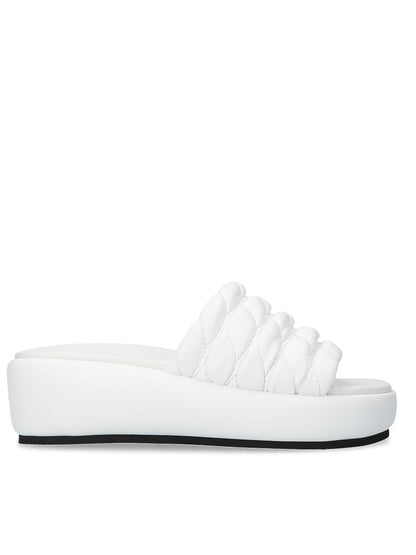Sandalo Imbottito Bianco