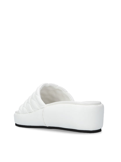Sandalo Imbottito Bianco